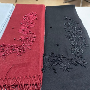 Dantelli Paşmina Şal