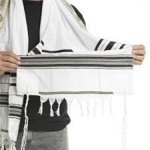 Tallit %100 Yün İbadet Şalı