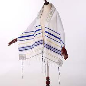 Tallit %100 Yün İbadet Şalı