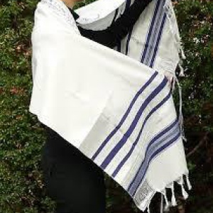 Tallit %100 Yün İbadet Şalı