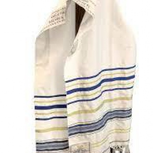 Tallit %100 Yün İbadet Şalı